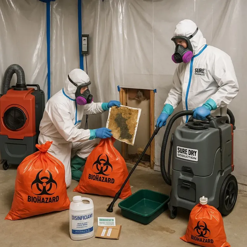 Contaminated Water Handling Protocols process in Eupora, MS